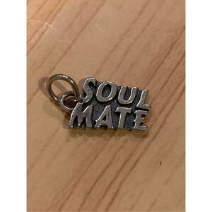 925 Soul Mate Saying Sterling Silver Jewelry Charm